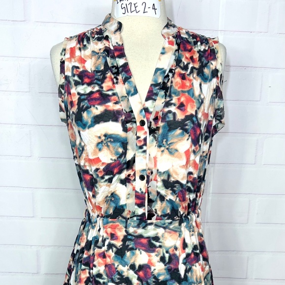 👗Like New |•SIMPLY VERA•| Pretty Colorful Dress - Picture 2 of 5